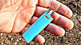 How to Start a Fire With Empty-Broken Lighter