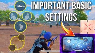 Important Basic Pro Player Settings Tips And Tricks (Pubg Mobile)