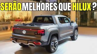 ESSAS PICAPES SERÃO MELHORES QUE A HILUX