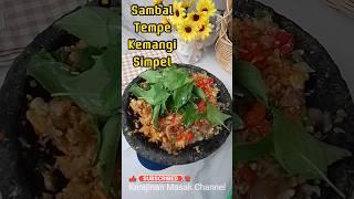 resep sambal tempe kemangi #Masakan sederhana sehari hari