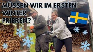 Müssen wir im ersten Winter frieren?️ | Vlog |  Follow us around  | Tine loves Nature 