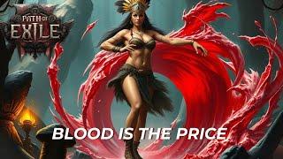 Early game Bleed Huntress build on path of exile 2! Where do we go next?