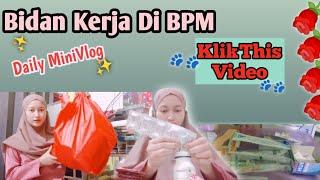 BIDAN KLINIK||RAPIHIN OBAT, NYUCI ALAT...