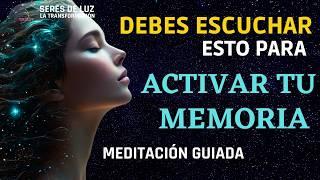 ACTIVA TU MEMORIA  POTENCIA TU APRENDIZAJE ‍️ MEDITACIÓN PARA CONCENTRACION Y ESTUDIO