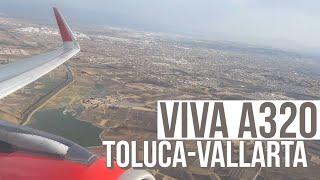 Vivaaerobus a320 Toluca-Puerto Vallarta