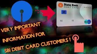 SBI ATM CARD BLOCK ! SBI DEBIT CARD BLOCK ! SBI IS GOING TO BLOCK ALL DEBIT CARDS ! In English l