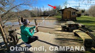 CAMPING EL OASIS, LINDA PESCA en CAMPANA, LEÑA GRATIS, MUCHA COSTA, ACAMPA O CABAÑA, espectacular.