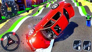 Car Crash Beam Racing Simulator - Real Extreme Derby Car Driving 3D - Android GamePlay #3