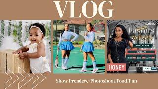VLOG | Pastor’s Wives Premiere | Food Photos & Fun | Winner Announced