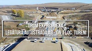 Drum Expres DEx 4 Legãtura A3 - DN 1 loc. Tureni - 29.10.2024 | filmare completa