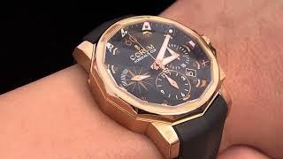 金表唔怕厚唔怕大？18k RG CORUM 海軍上將 CHRONOGRAPH