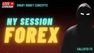 LIVE 87% WINRATE SMC FOREX TRADING: MONDAY GOLD, GBPJPY - NEW YORK Session | 28/10