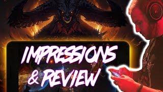 Diablo Immortal Impressions & Review From The "boo guy"