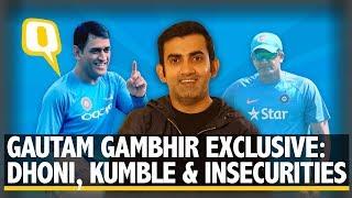 Gautam Gambhir Exclusive: Friendship with Dhoni, Kumble & Career Insecurities | The Quint