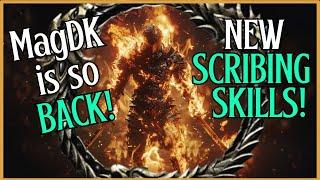 ESO PvP - MagDK Meets Scribing W/ This New Build! - [Gold Road Chapter]