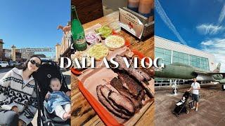 JAN VLOG ｜在达拉斯的一周｜德州BBQ太香啦｜飞行博物馆｜Fort Worth 定制帽子｜赶路中的春节｜66号公路特色餐厅｜