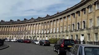 the Royal Crescent at Bath