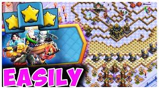 Easily Three Star Sky-High Showdown Challenge . Clash of Clans