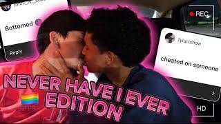 NEVER HAVE I EVER!! (GONE FREAKY) GAY COUPLE CHALLENGE