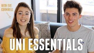 WHAT TO TAKE TO UNI! Packing Essentials + University Checklist! (w/ Eve Cornwell) | Jack Edwards