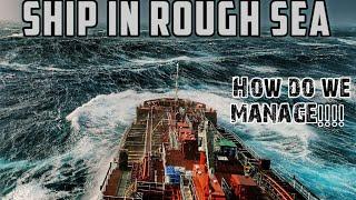 SHIP IN ROUGH SEA ||  HOW DO WE MANAGE!!!!!  2021 vlog 2