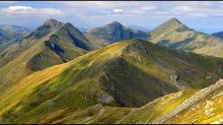 Five Sisters Of Kintail Mountains On Visit To The Highlands Of Scotland