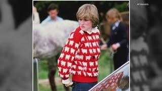 Princess Diana's famous 'black sheep' sweater to be auctioned