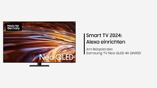 Samsung Smart TV 2024: Alexa einrichten