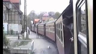 1992: Eisenbahnfahrt von Sömmerda nach Nordhausen u.a. mit Harzquerbahn