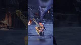 When Fighting Velkhana becomes a Dance #monsterhunter #chargeblade #iceborne #shorts