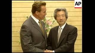 Koizumi meets California governor