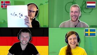 Can they understand German without prior learning? German vs Swedish vs Norwegian vs Dutch | #2