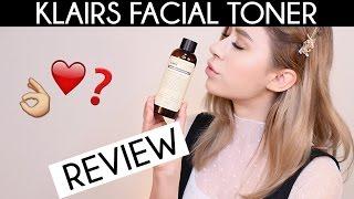 KLAIRS SUPPLE PREPARATION FACIAL TONER REVIEW VIDEO