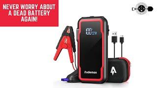 Andeman Jump Starter-Never worry about a dead battery again