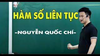 Hàm Số Liên Tục _ Toán 11_ Thầy Nguyễn Quốc Chí