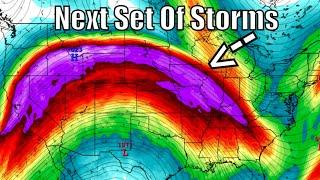 This Next Weather Pattern Looks Chaotic! Large Winter Storms And Cold Air