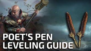 How to level with Poet's Pen to 70 in 3:30 hours - Full speedrun guide