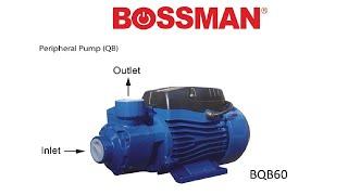 "Testing" - Bossman Clean Water Peripheral Pump - BQB-60