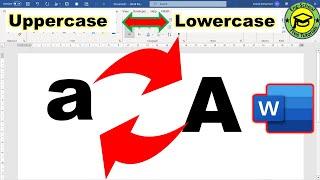 Shortcut Key Change Text to Uppercase, Lowercase In MS Word | Uppercase Lowercase in Microsoft Word