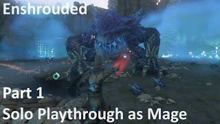Enshrouded - Solo Playthrough as Mage Part 1 - No Commentary Gameplay
