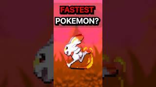 Who Is The FASTEST Pokémon? #pokemon #shorts