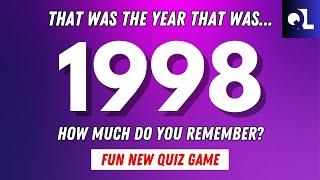 How Well Do You Remember The 90s?. Test Your Memory With This New Trivia Quiz Game.