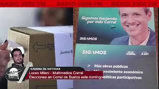 Elecciones en Corral de Bustos-Ifflinger - Lucas Milani - Multimedios Corral