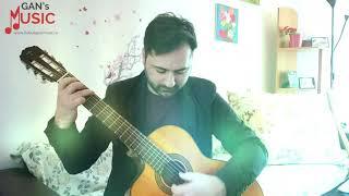 Disturbed - The sound of silence classical guitar, Gabriel Alexandru Nicolae