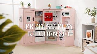 Best Choice Wooden Corner Kitchen Pretend Play Set: Cooking Up Fun