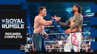 WWE Royal Rumble 2025 - Resumen Completo en Español