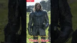 Game of trons THEN AND NOW  Rory McCann/Sandor 'The Hound' Clegane THEN AND NOW 