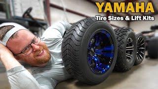 What Size Tires Can I Fit On My Yamaha Golf Cart?