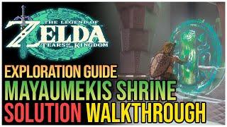 Mayaumekis Shrine Walkthrough Zelda Tears of The Kingdom