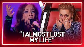 Left at Sea  Her EMOTIONAL story left the Coaches in tears on The Voice | #Journey 172